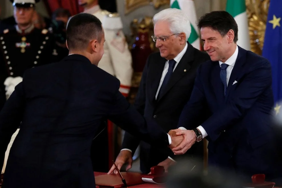 Di Maio, Conte (Foto: EPA/Ansa)