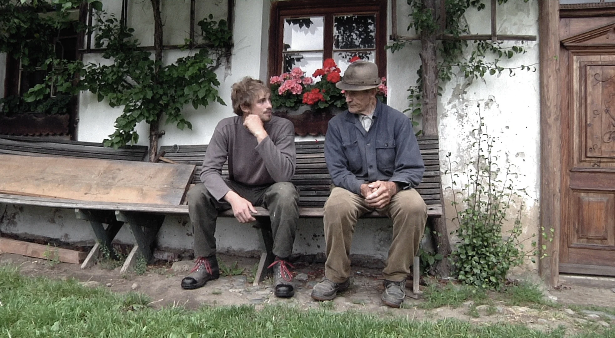 Heinz Wanner und sein Nachfolger Hannes. Foto: Benedikt Kuby