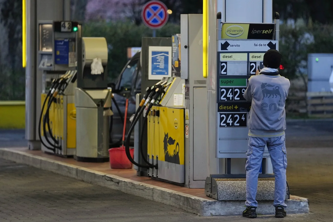 Italien Tankstelle