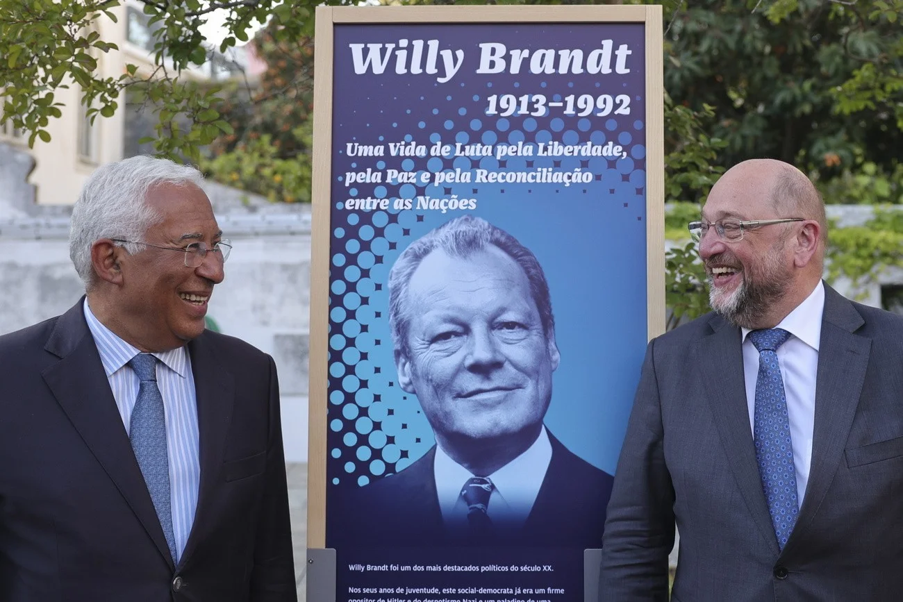 Costa, Schulz in Lissabon