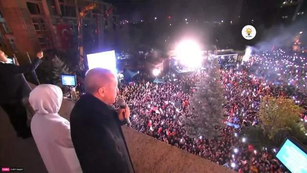 Erdogan in Ankara