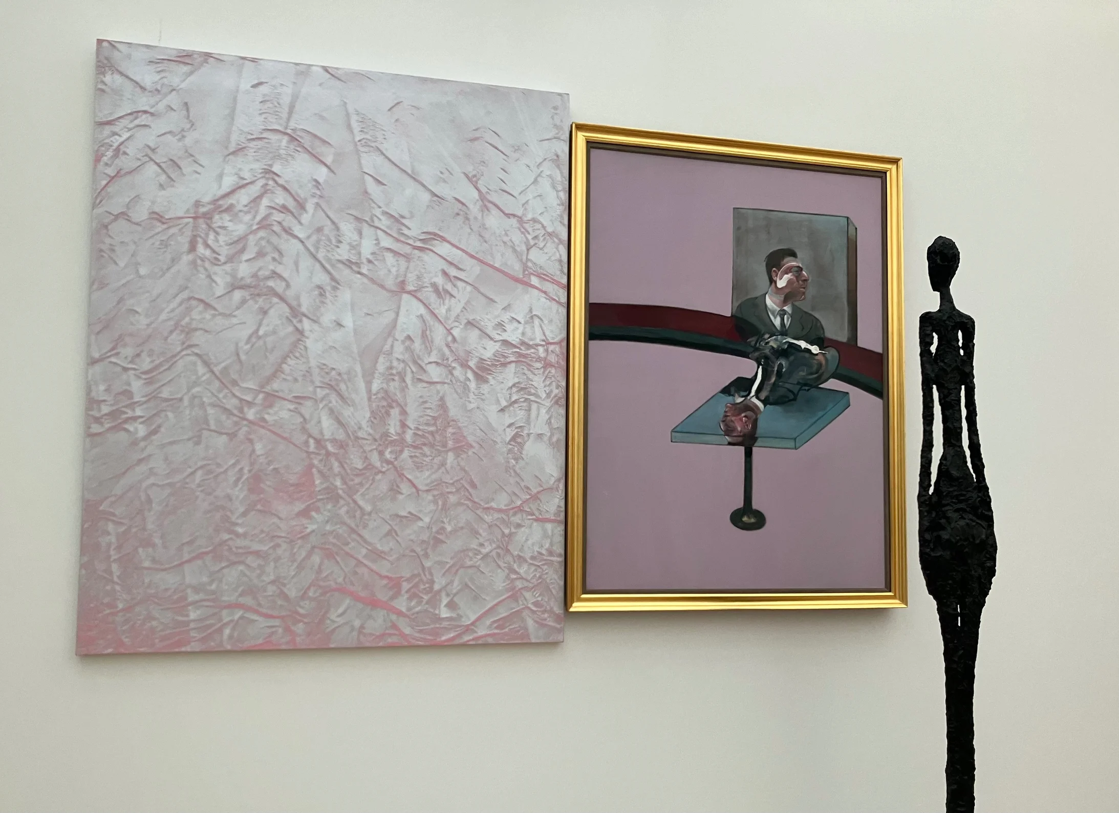 Alberto Giacometti, Francis Bacon, Rudolf Stingel