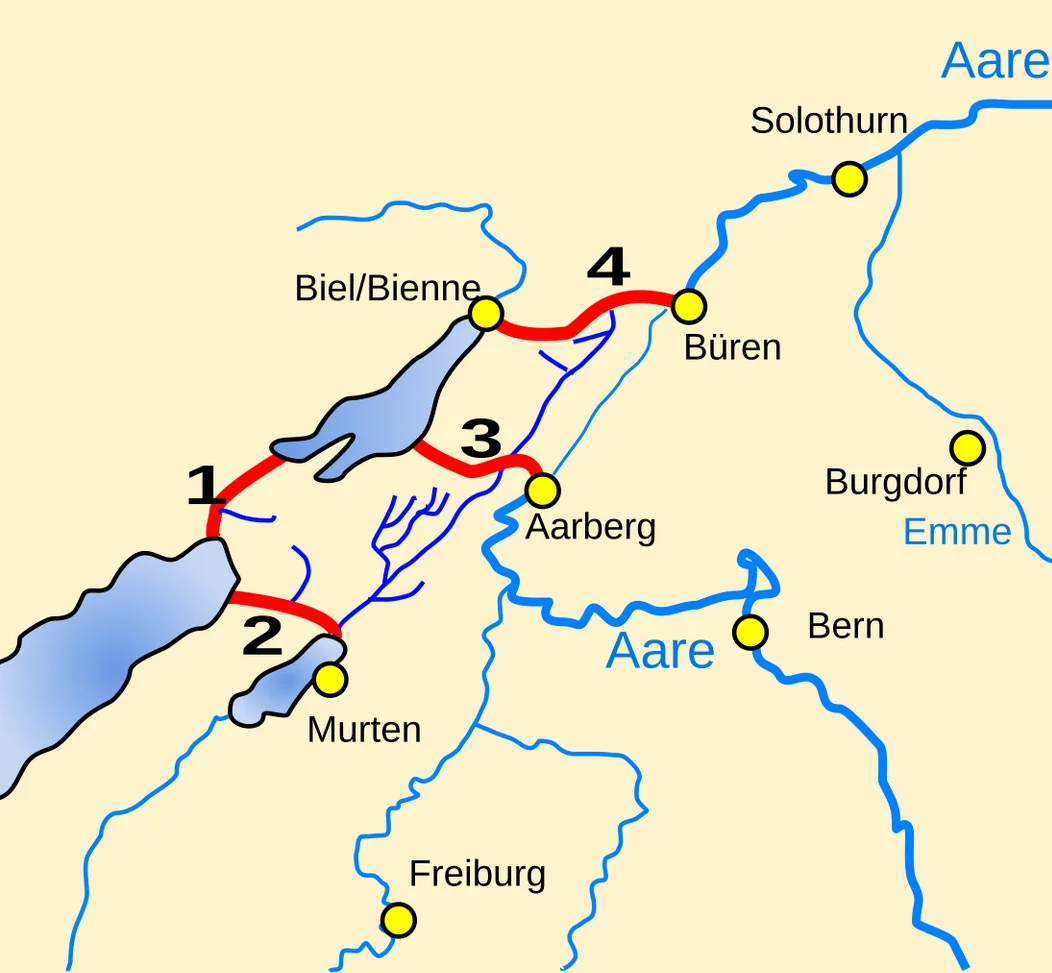 Erste Juragewässerkorrektion