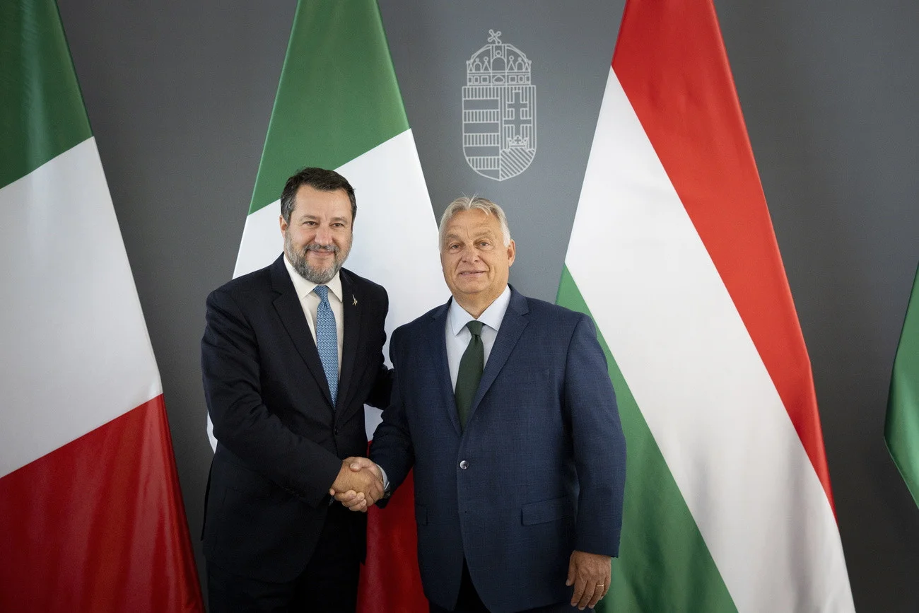 Salvini, Orbán