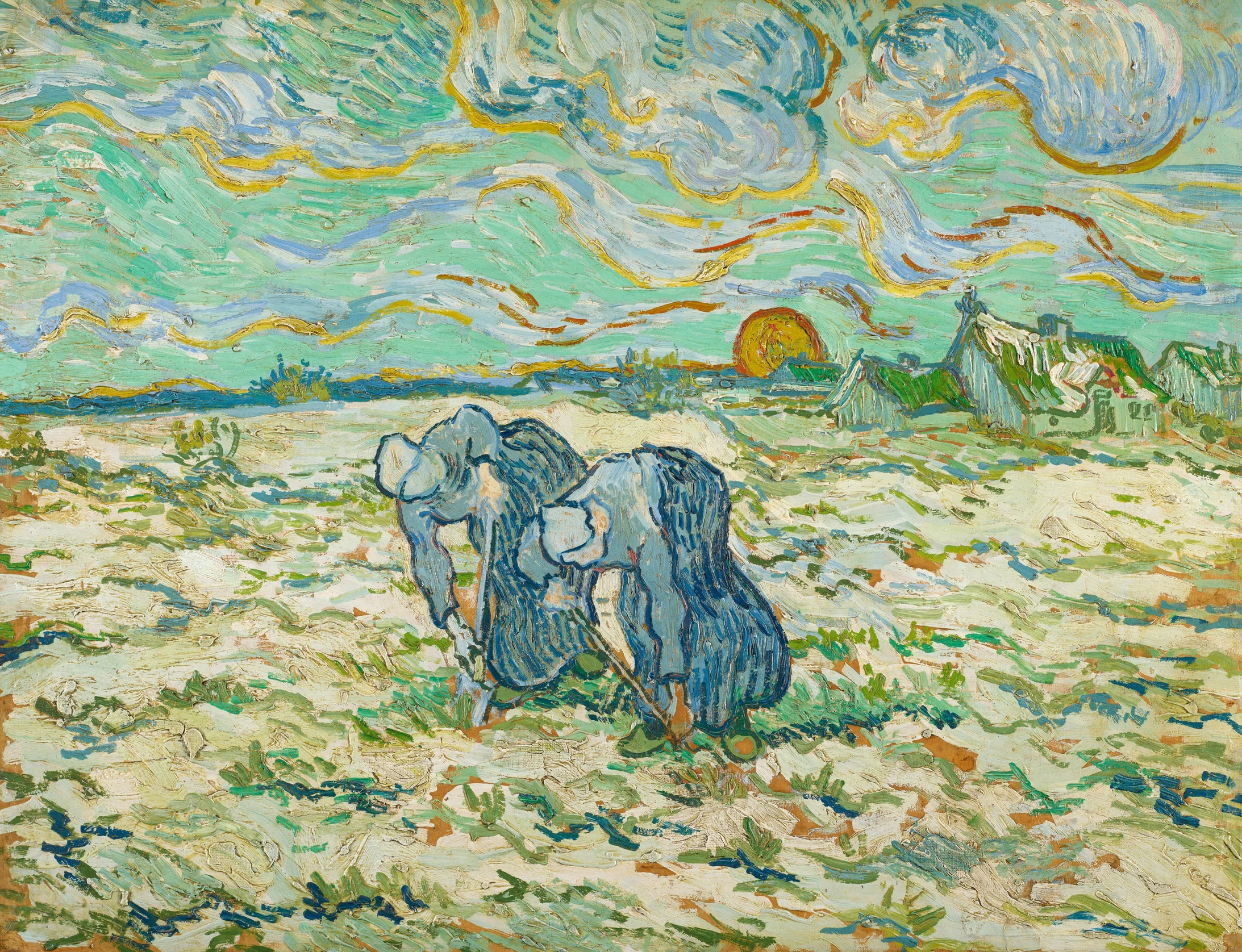 Van Gogh, Zwei Bäuerinnen