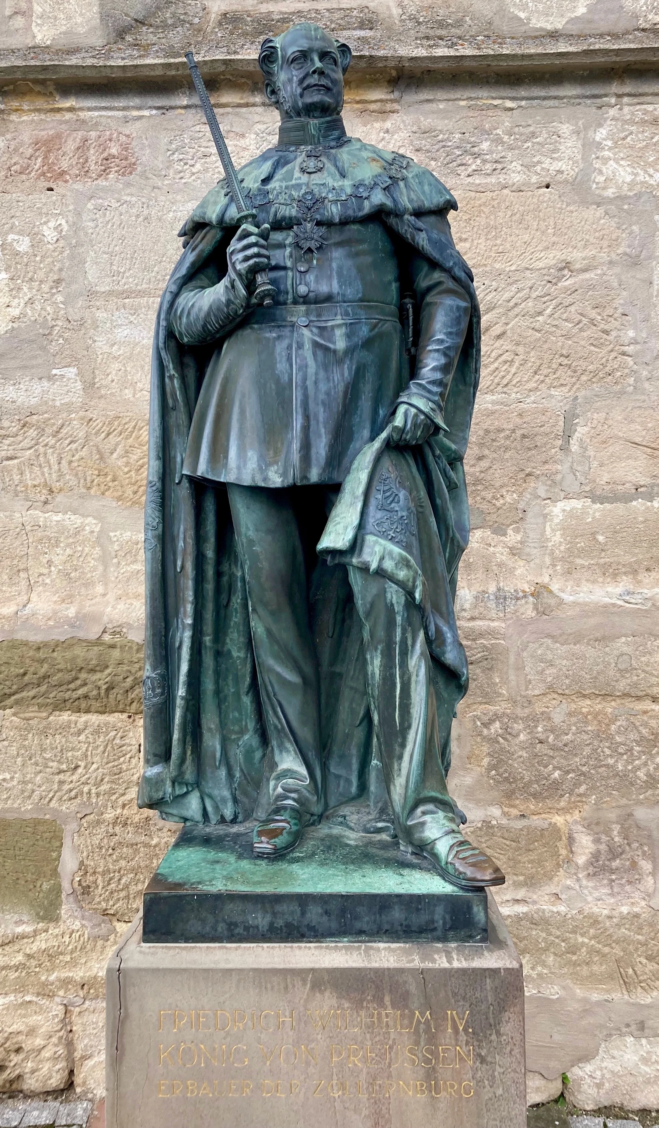 Statue von König Friedrich Wilhelm IV.