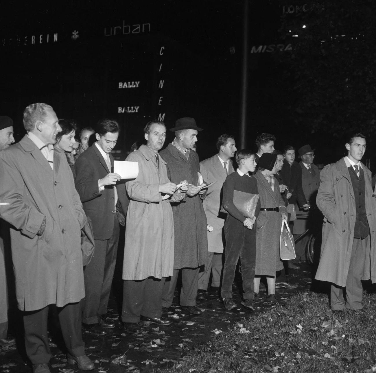 Protest gegen den Blick