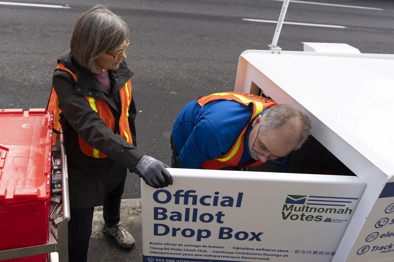 Ballot Drop Box, Portland, Oregon