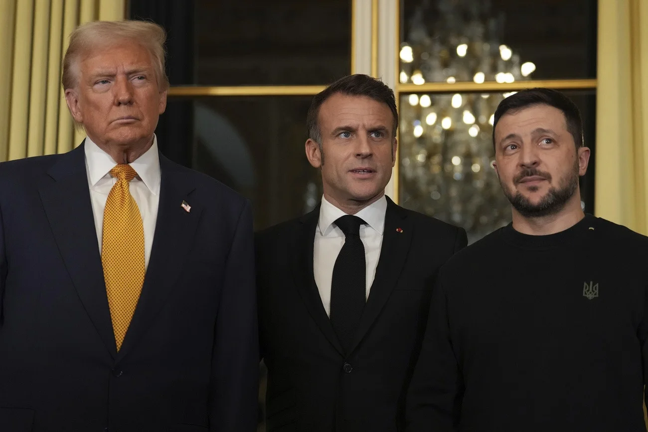 Trump, Macron, Selenskyj