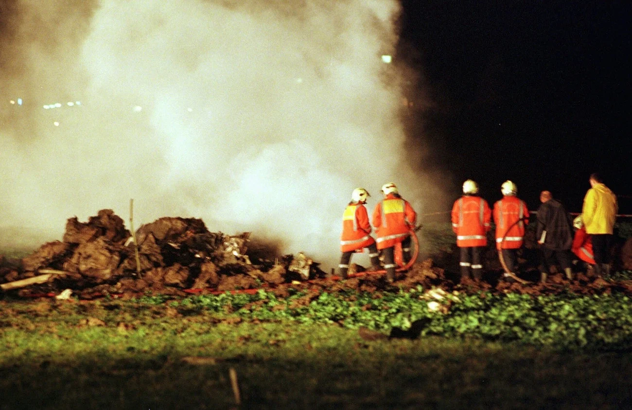 Crossair-Absturz bei Nassenwil