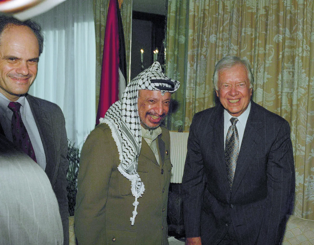 12. September 1993: Mit Jassir Arafat