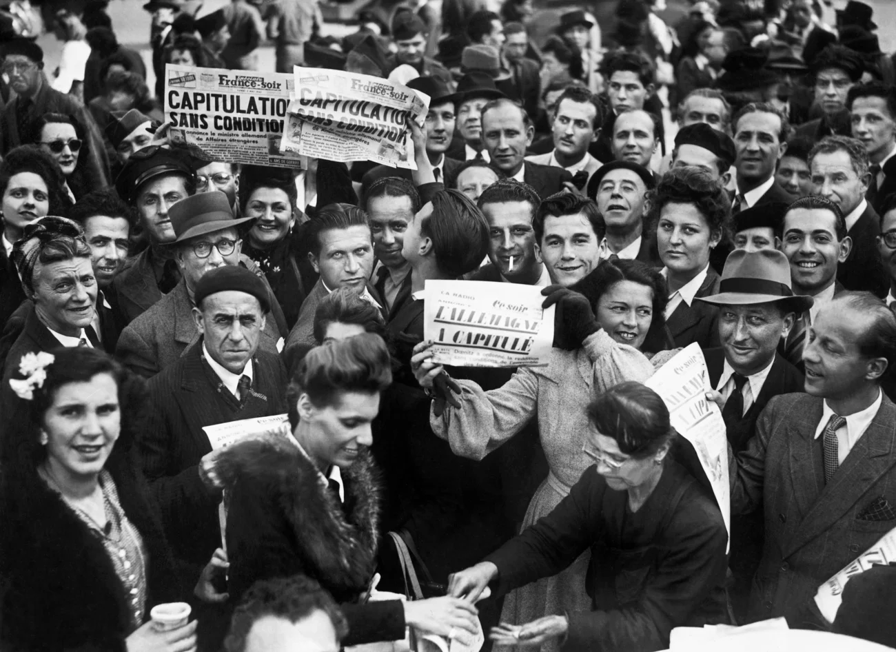 Paris, 8. Mai 1945: 