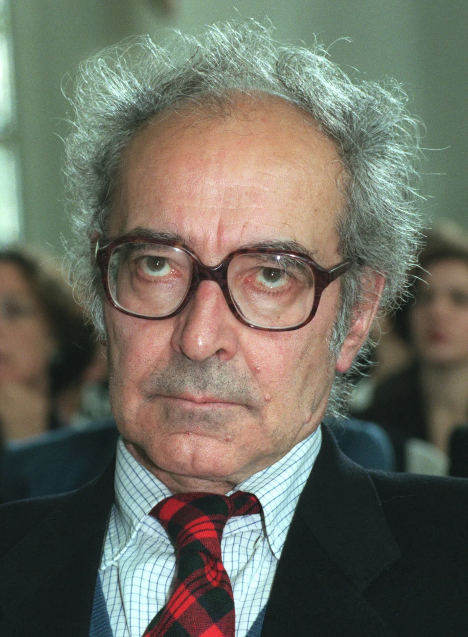 Godard im September 1995 in Frankfurt (Foto: Keystone/AP/Bernd Kammerer)