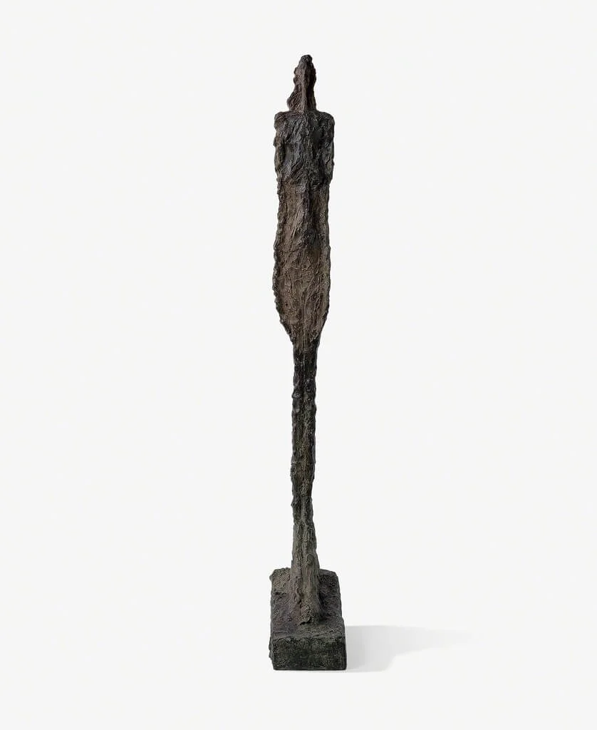 Alberto Giacometti: Dame de Venise VIII, 1956, Bronze, 221 auf 15 auf 33 cm, Kunsthaus Zürich, Alberto Giacometti-Stiftung

