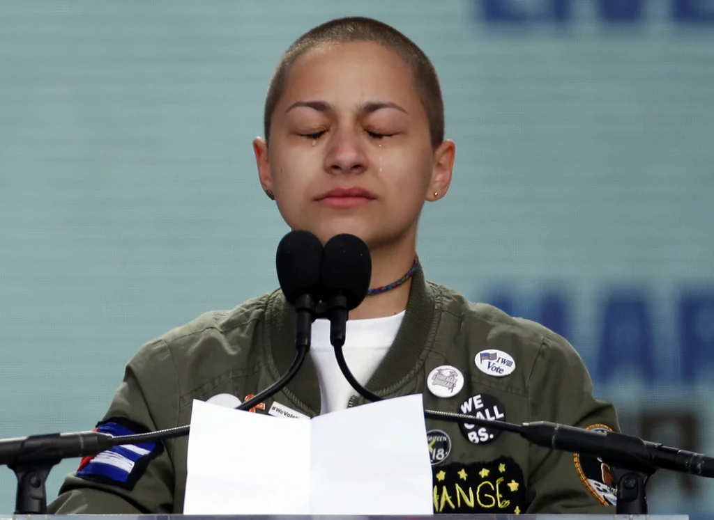 Emma Gonzales in Washington (Foto: Keystone/AP/Alex Brandon)