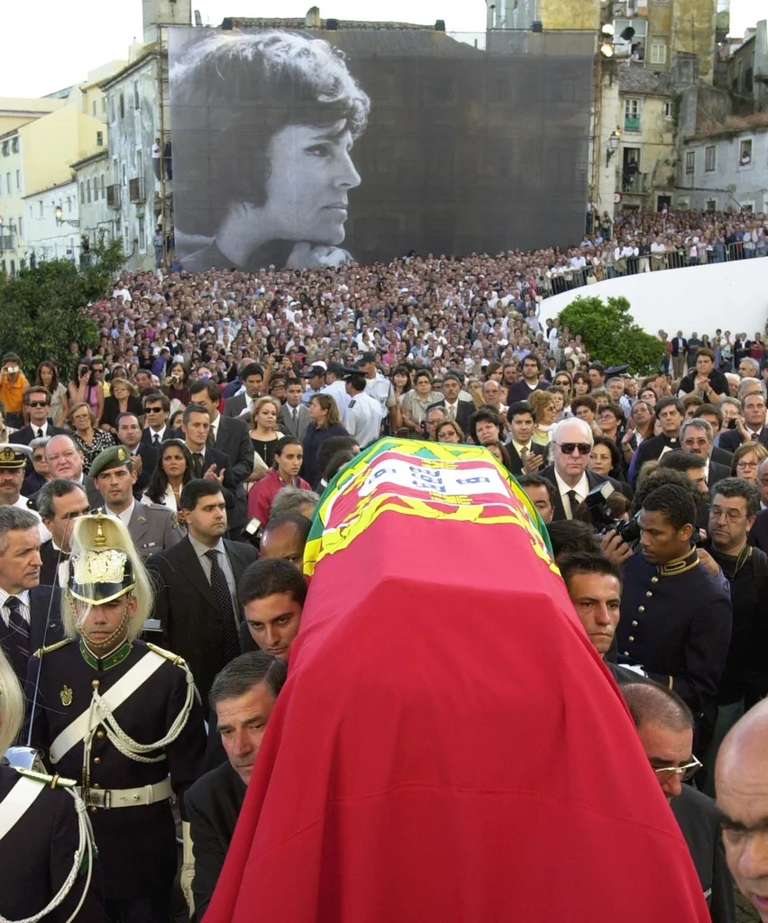 Die Überführung der sterblichen Überreste ins Lissabonner Pantheon (Foto: Keystone)