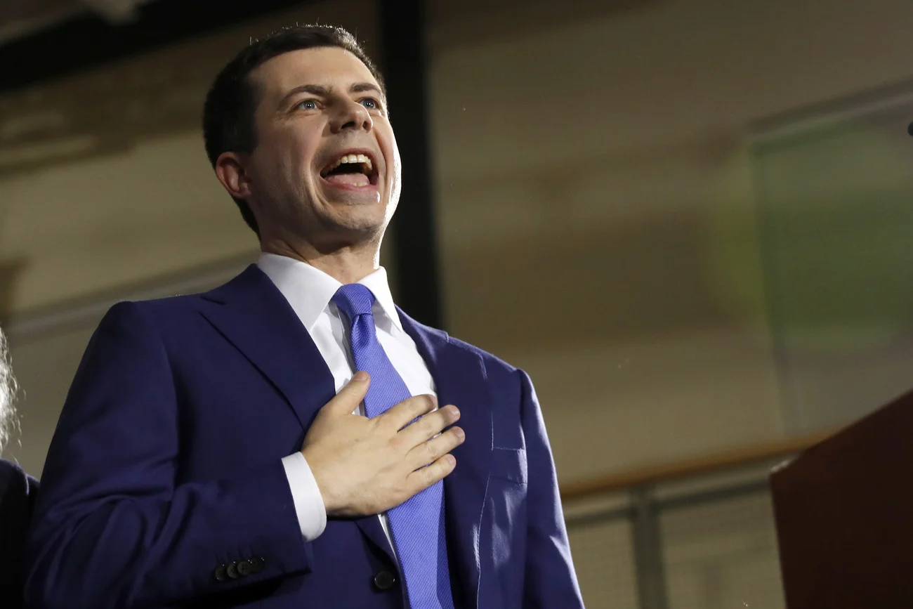 Wieder ein starkes Ergebnis: Pete Buttigieg