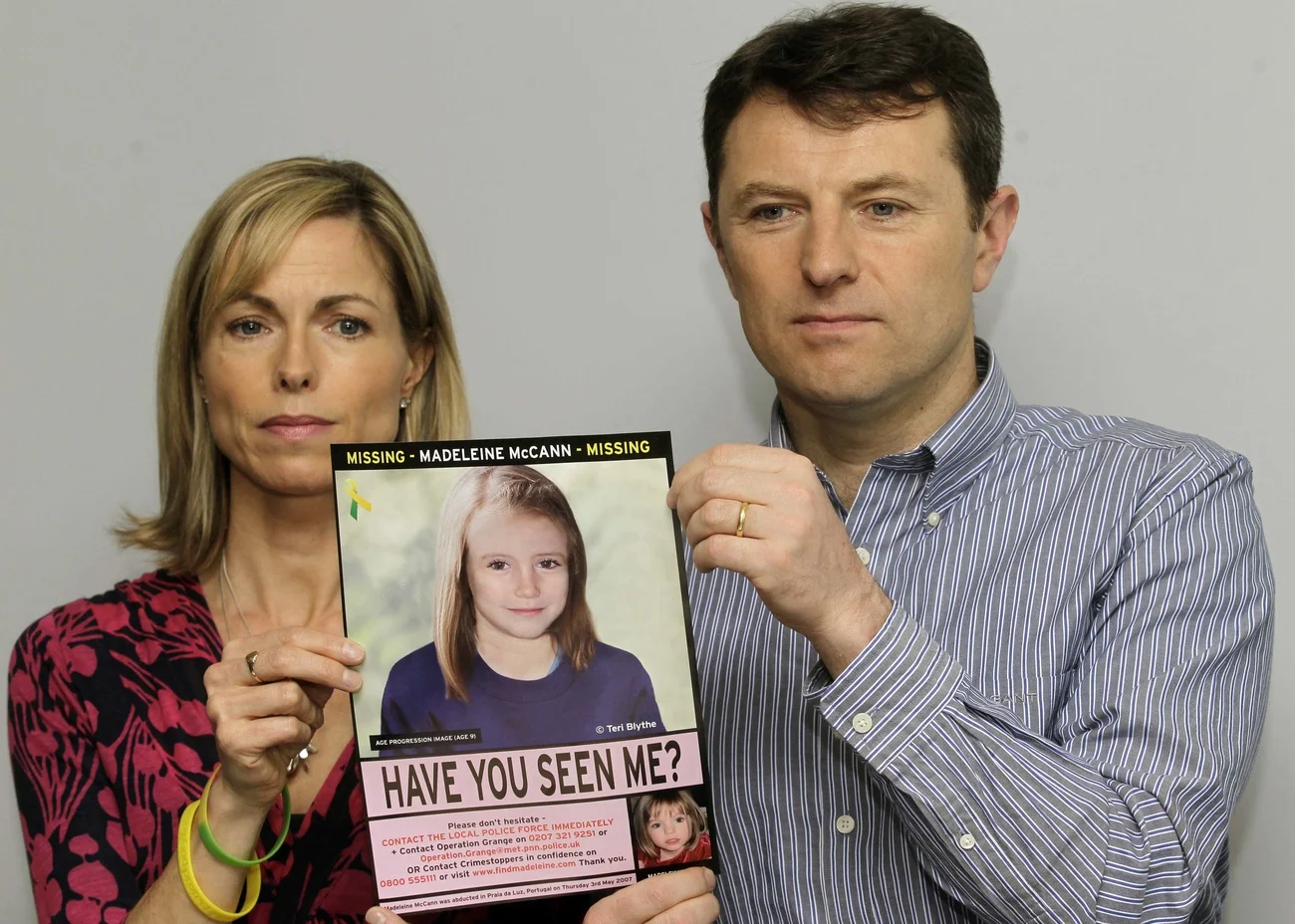 Maddies Eltern, Kate und Gerry McCann am 2. Mai 2012 (Foto: Keystone/AP/Sang Tan)