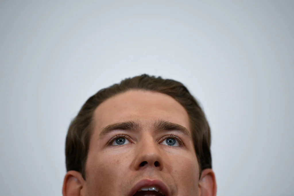 Bundeskanzler Sebastian Kurz am Samstagabend in Wien (Foto: Keystone)