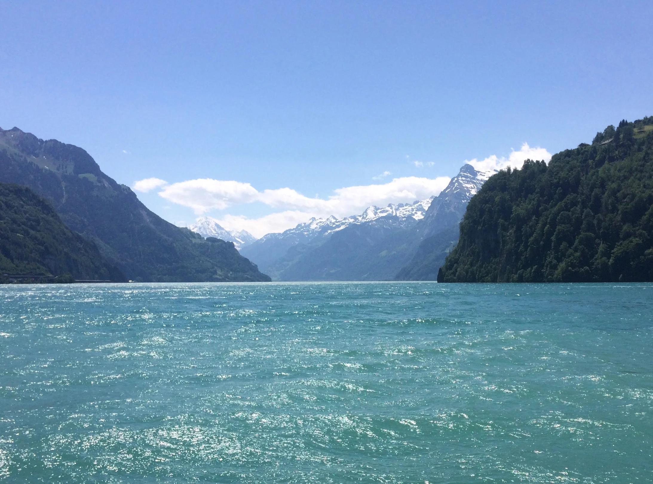 Föhn über dem Urnersee (Foto: Dieter Imboden)