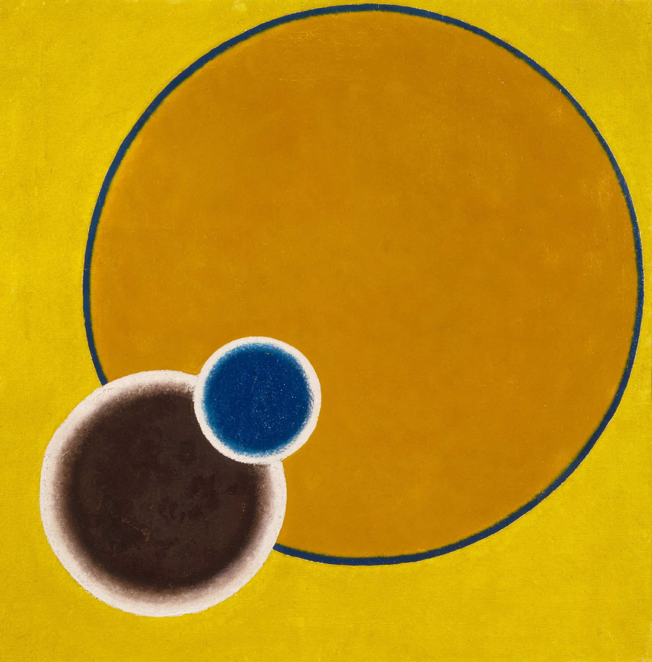 Alexandre Rodtchenko, Composition sur fond jaune n°113, 1920
Musée d’État des Beaux-Arts Pouchkine, Moscou.
© Adagp, Paris 2017 