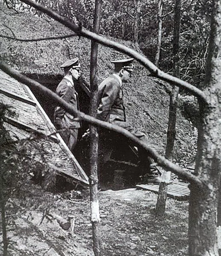 Hitler im Felsennest. Mit freunlicher Genehmigung: Fotoagentur Sepp Spiegl