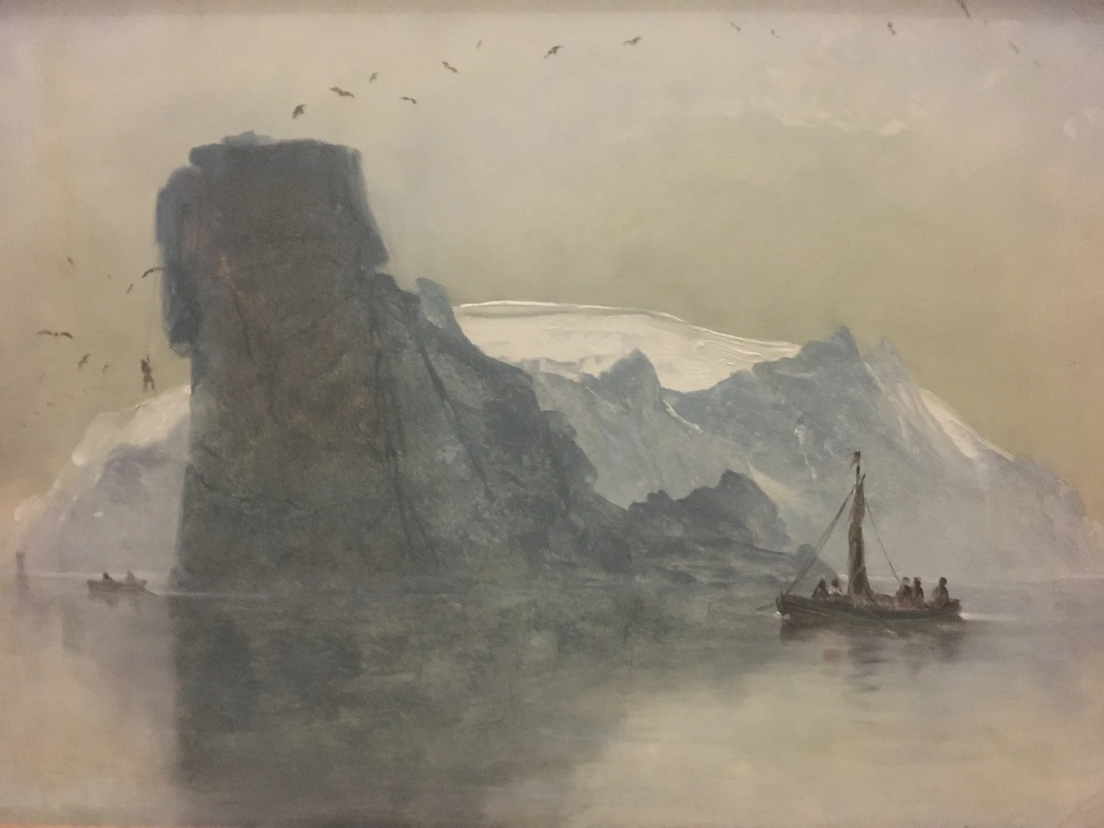 Eine Landschaftsstudie aus dem Norden von Peder Balke, von Louis Philippe erworben 1847