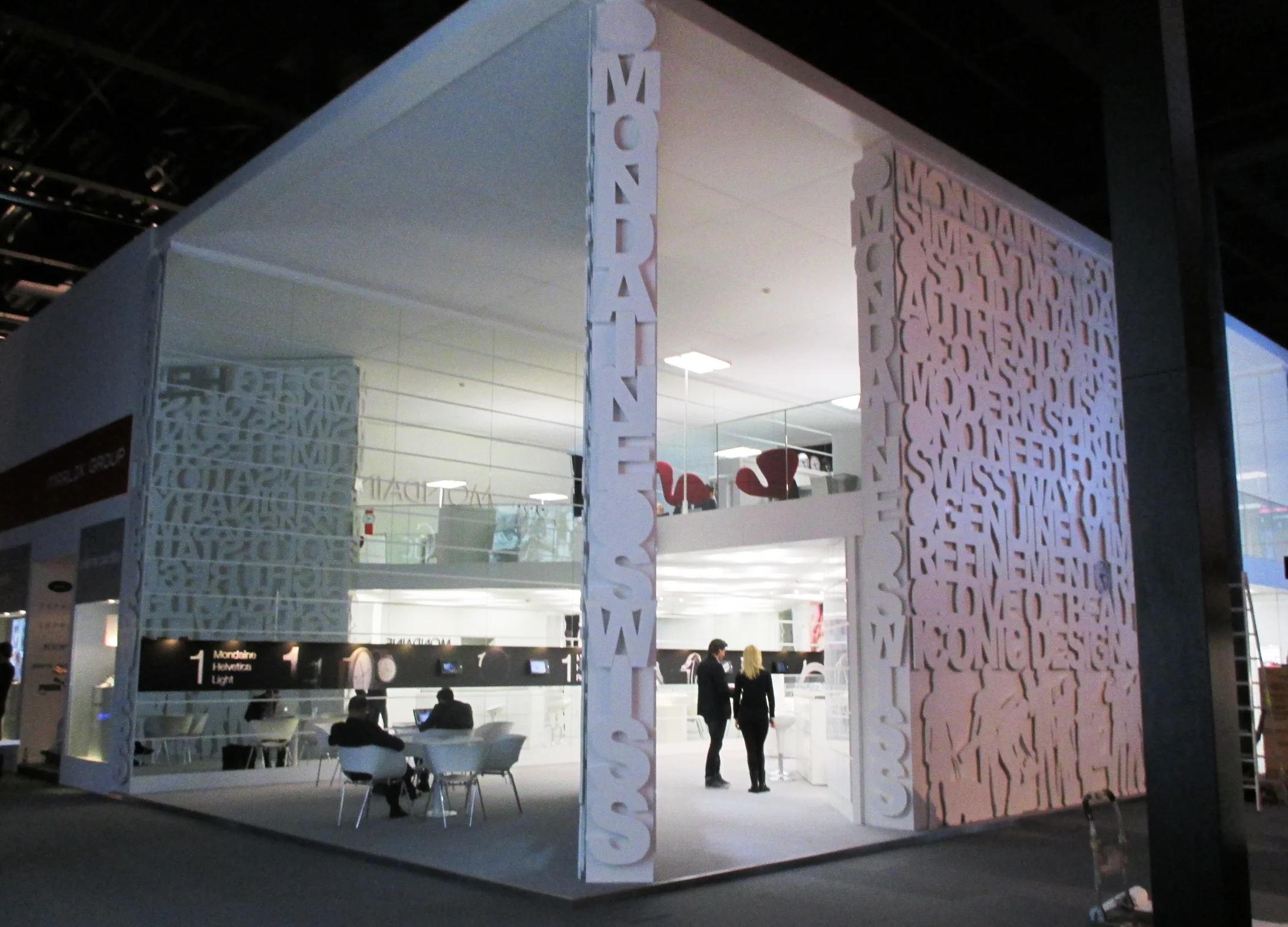 Blick auf den Mondaine-Stand an der Baselworld. (Bild: André Pfenninger)