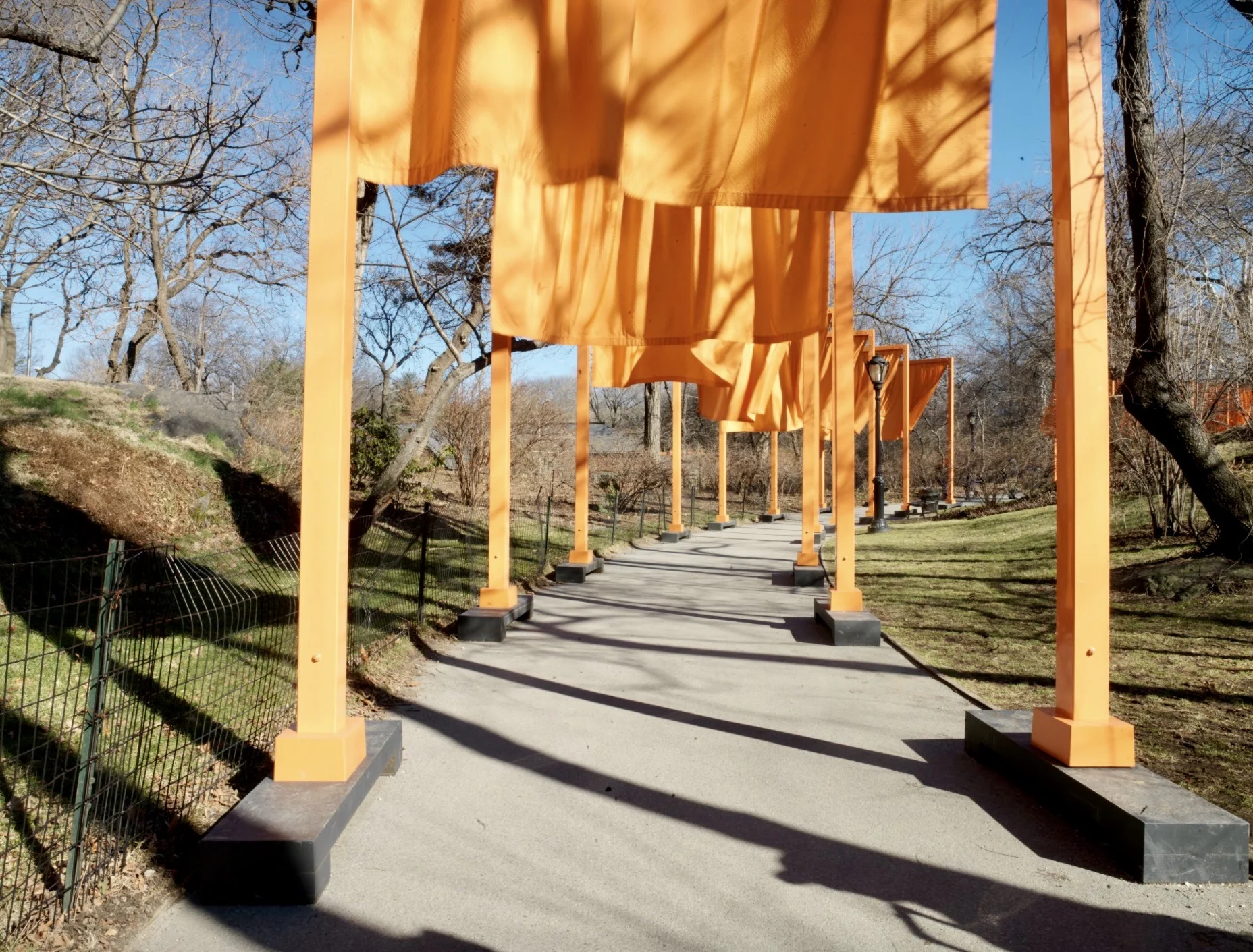 Central Park: The Gates (Foto: Carol Highsmith, 2005, Library of Congress, Washington)