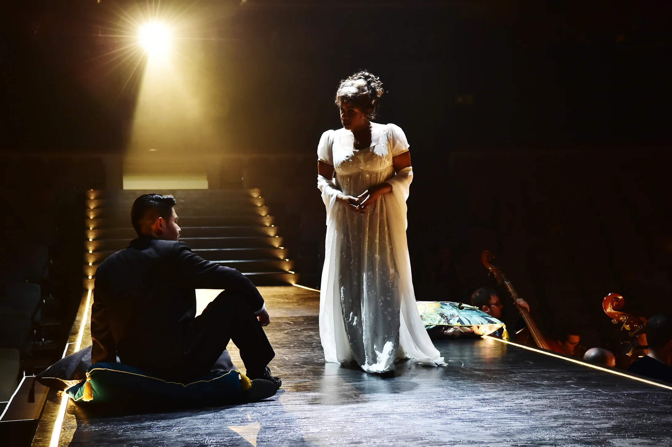 Vince Yi, Aeneas; Nicole Heaston, Didone (Foto © Sandra Then)