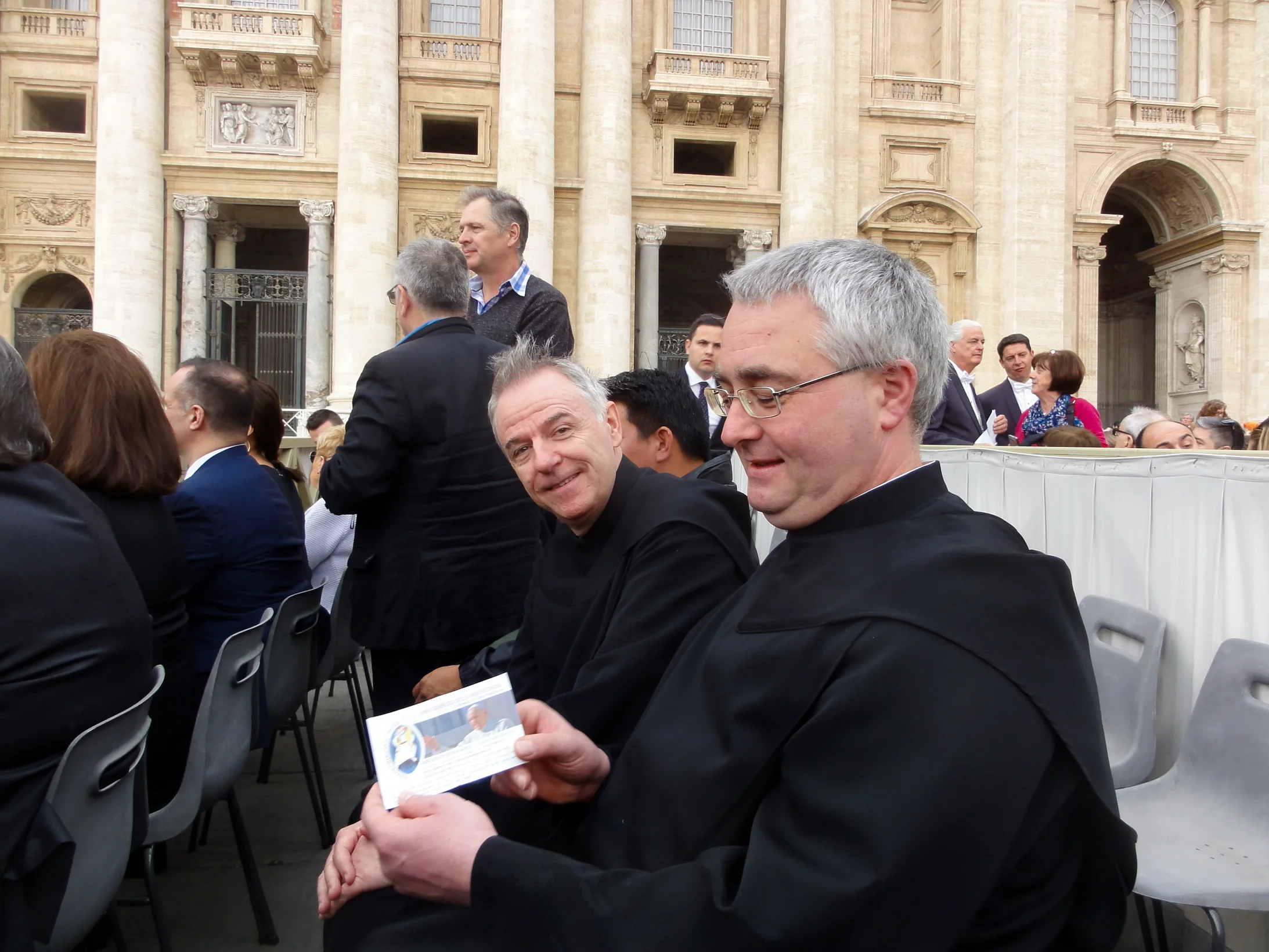 Bruder Gerold (links) und Bruder Alexander (Foto: Annette Freitag/Journal21)