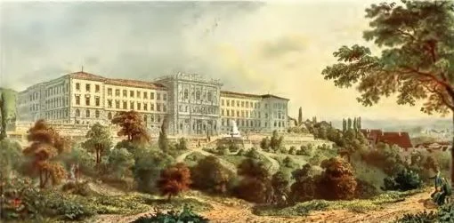 Der deutscher Architekt und Kunsttheoretiker baute neben der Semper-Oper in Dresden unter anderem von 1858 bis 1864 das schweizerische Polytechnikum in Zürich, die heutige ETH. Das Bild aus dem Jahr 1865 (Foto: ETH) zeigt das Gebäude ohne die Kuppel, die erst 1918 entstand. Am Anfang befand sich im Polytechnikum-Gebäude auch die Zürcher Universität. Neben der ETH baute Semper in der Schweiz auch die Eidgenössische Sternwarte an der Sternwart-Strasse in Zürich und das Stadthaus in Winterthur. 1855 hatte der…