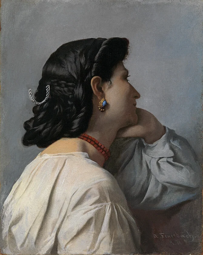 Anselm Feuerbach, Iphigenie, 1870, Kunst Museum Winterthur, Stiftung Oskar Reinhart
