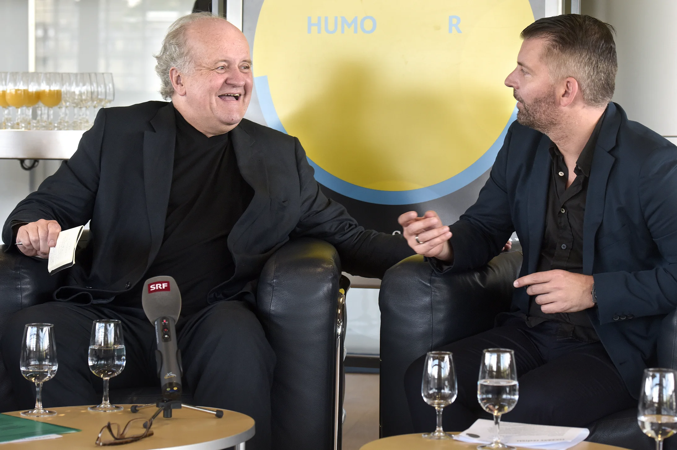  Wolfgang Rihm mit Matthias Pintscher
©: Peter Fischli, LUCERNE FESTIVAL