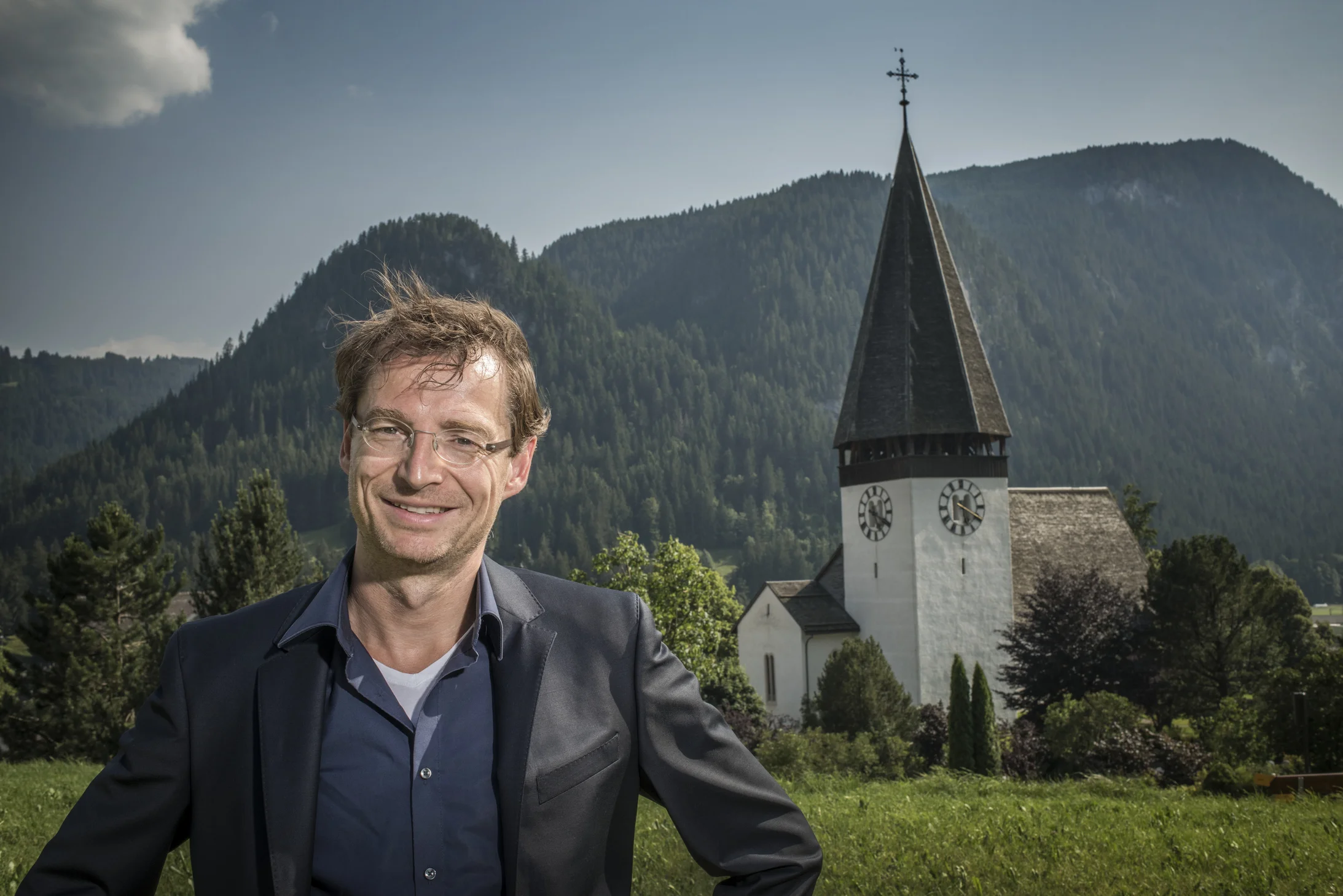 Christoph Müller, Intendant des Menuhin Festivals. Foto: Raphael Faux