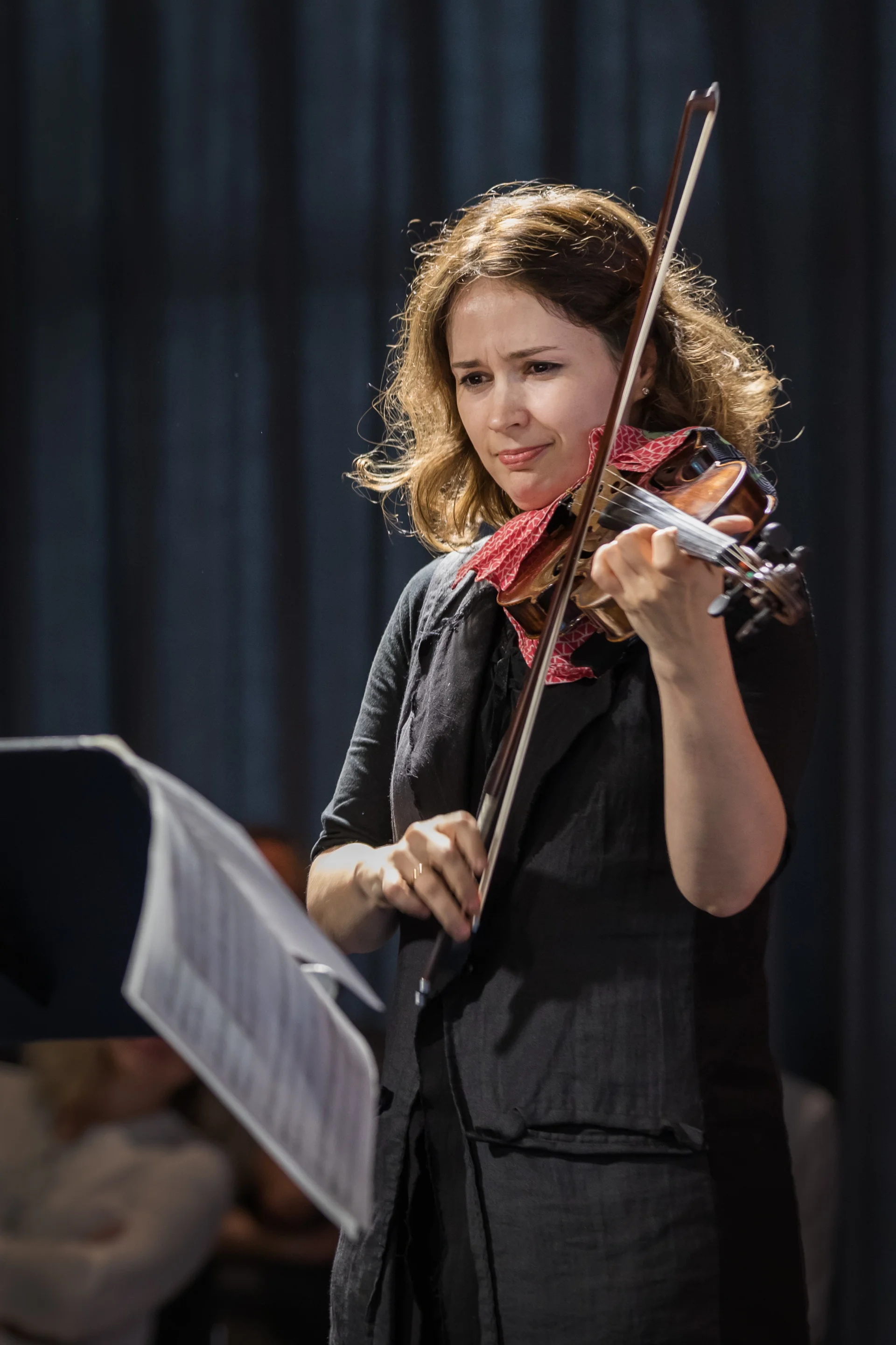 Patricia Kopachinskaja spielt auch für die ganz Kleinen