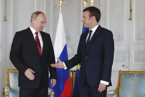 Putin, Macron