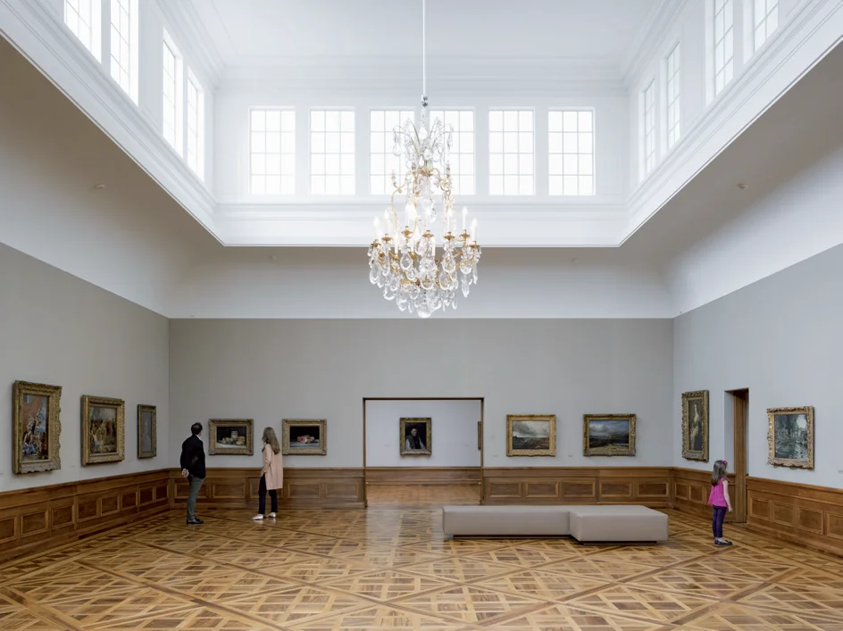 Sammlung Oskar Reinhart «Am Römerholz», Winterthur, Ansicht des grossen Saals in der Gemäldegalerie, Fotografie von Dominique Uldry, 2014