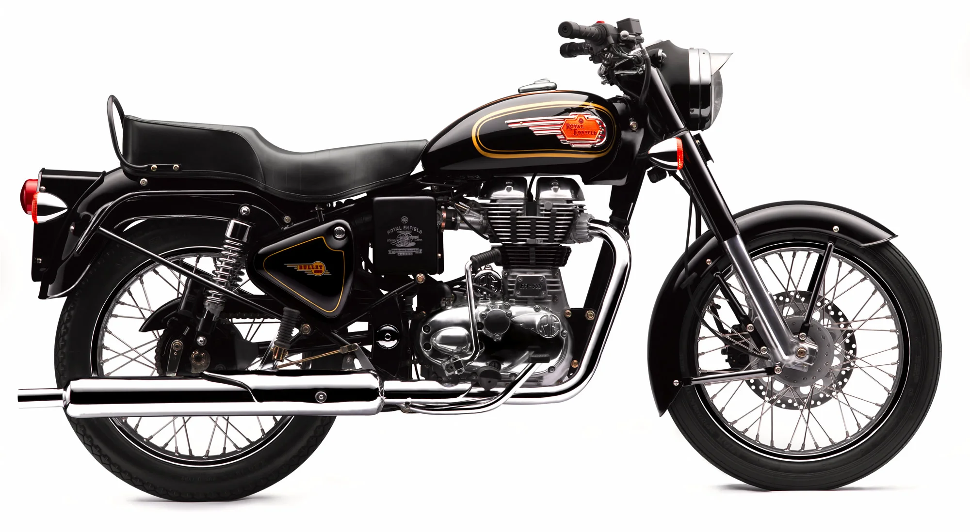 Alte Marke wiederbelebt: Royal Enfield Bullet 500 (Foto: Hersteller)