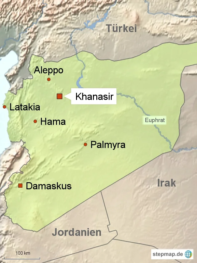 Syrische Rebellen erobern die strategisch wichtige Stadt Khanasir.