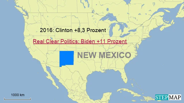 New Mexico, 5 Wahlleute