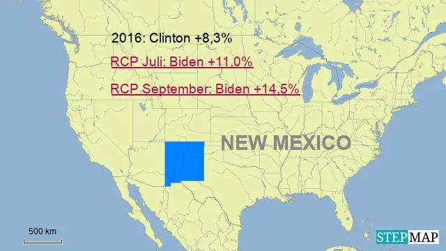 New Mexico: 5 Wahlleute