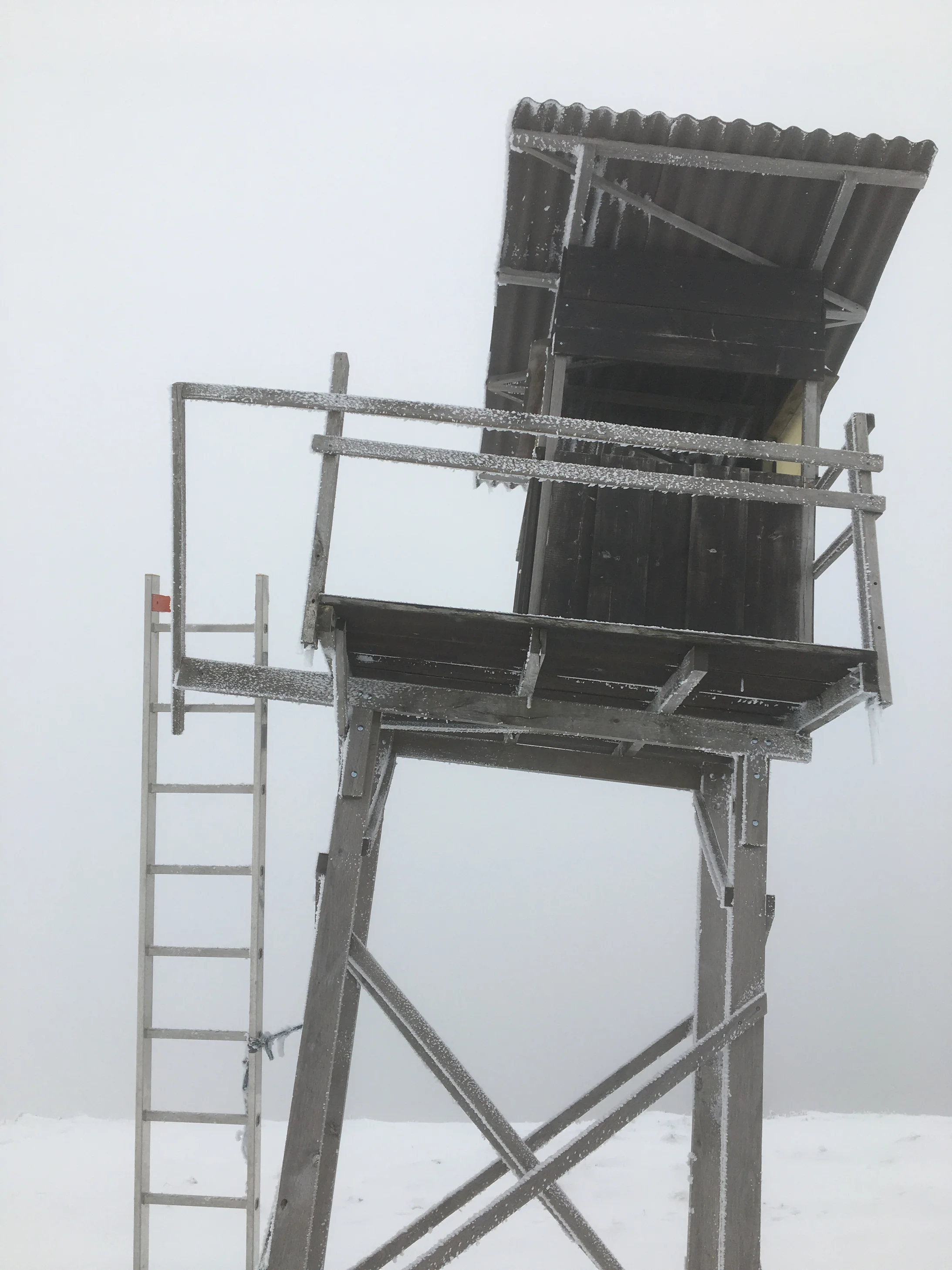 Zeuge der Vergangenheit: das Kontrollhäuslein des einstigen Skilifts Girlen (Foto: Helmut Scheben)