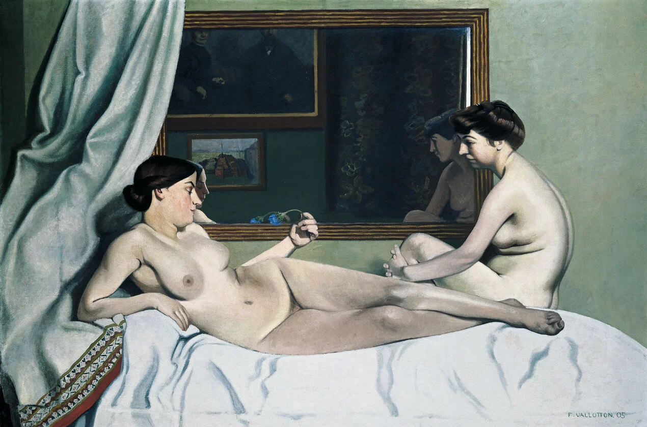 Félix Vallotton, Le repos des modèles, 1905, Kunst Museum Winterthur, Geschenk von Hedy Hahnloser-Bühler, Lisa Jäggli-Hahnloser und Prof. Dr. Hans R. Hahnloser 1946
