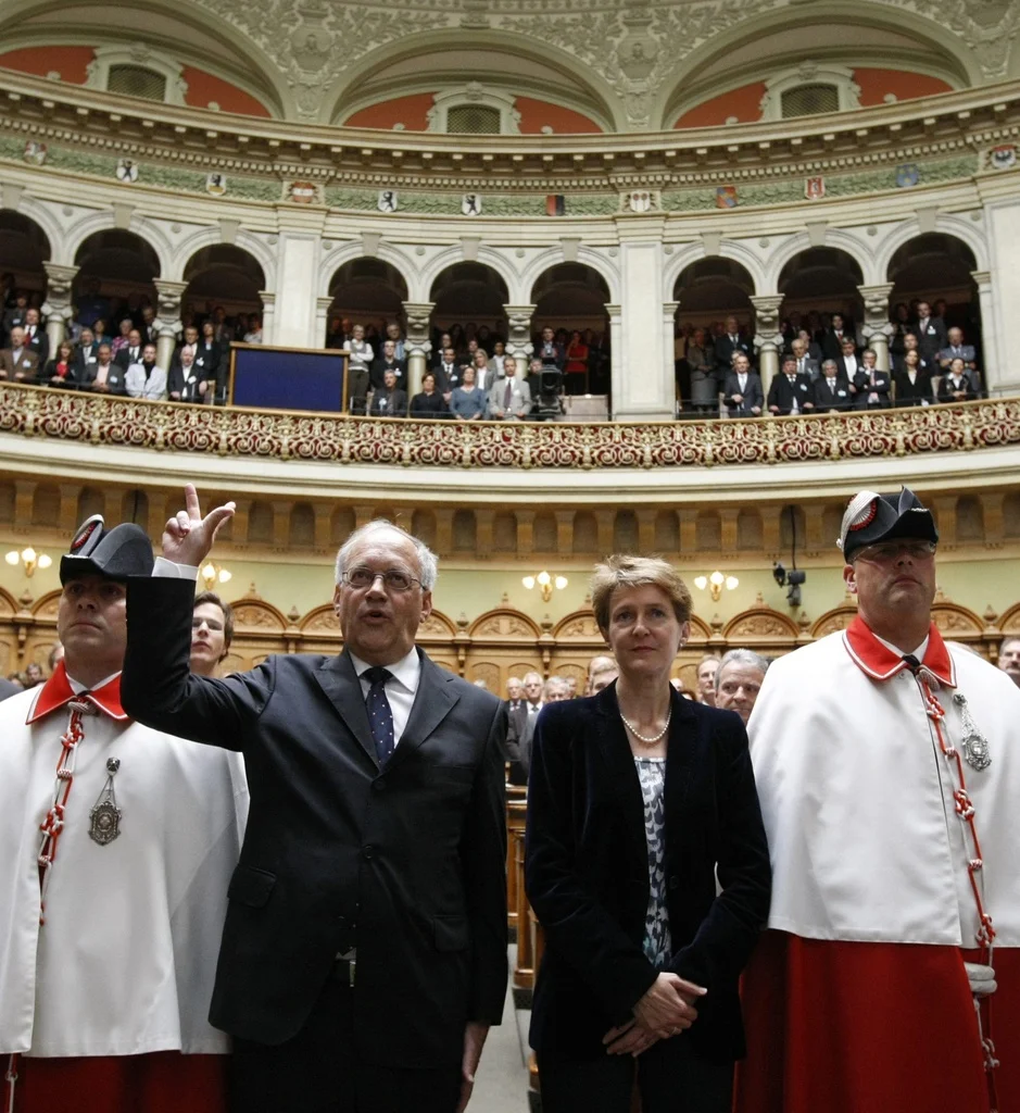 Vereidigung von Schneider-Ammann und Sommaruga