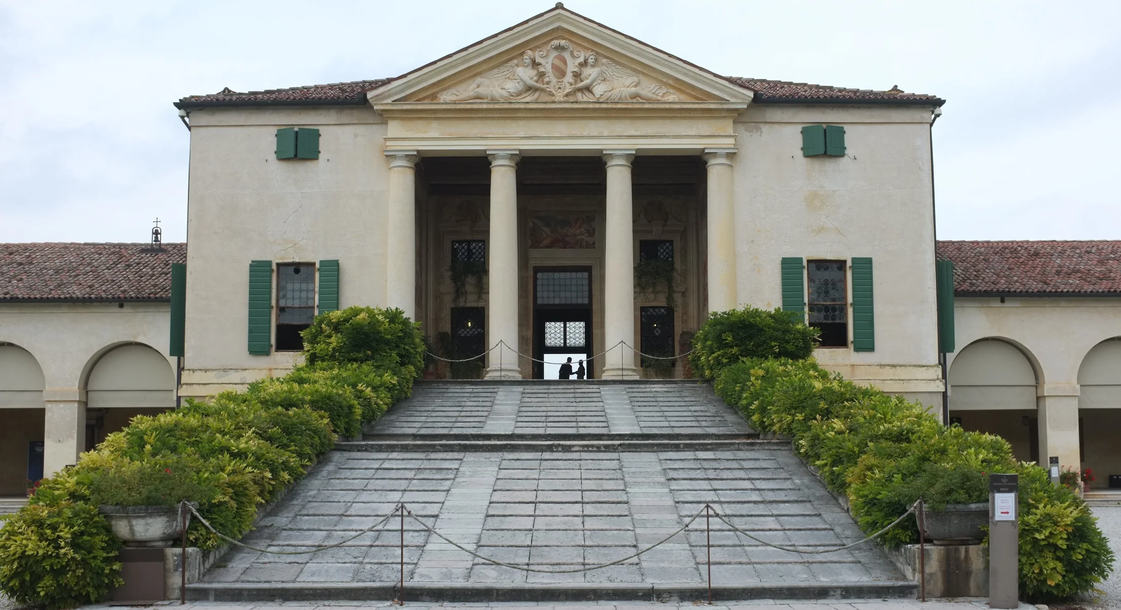 Villa Emo in Fanzolo die Vedelago, gebaut von Andrea Palladio, vor 1556 (Foto: Journal 21)